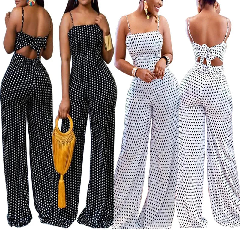 Backless Wrapping Jumpsuit