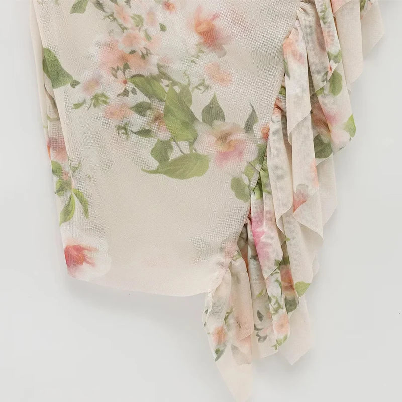 Elegant Slip Backless Midi Dress
