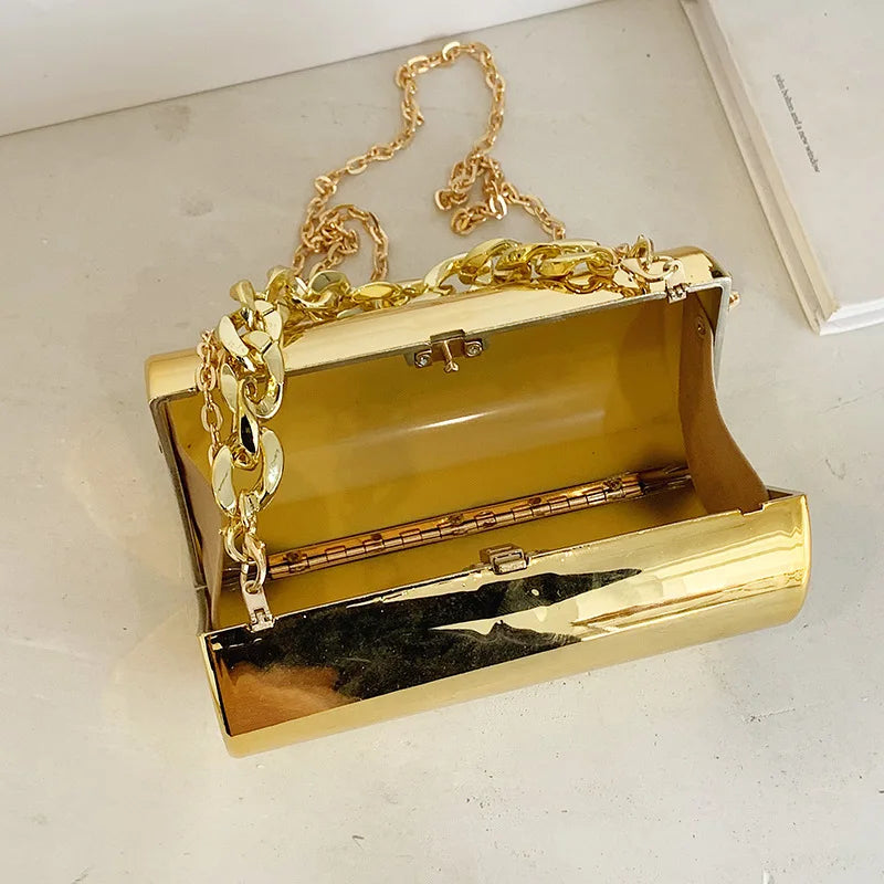 Cylinder Mini Evening Purse Clutch Bag