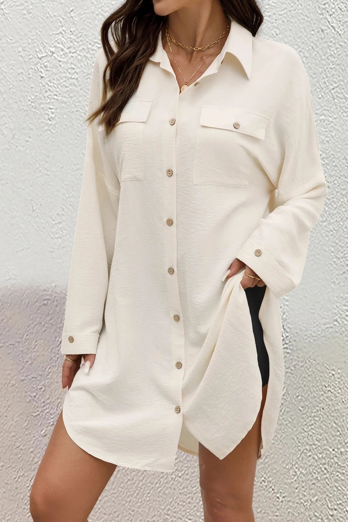 Smock Button up shirt