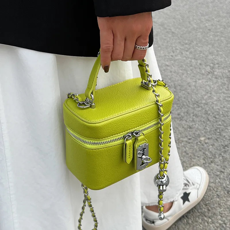 Square Chain Crossbody Handbag