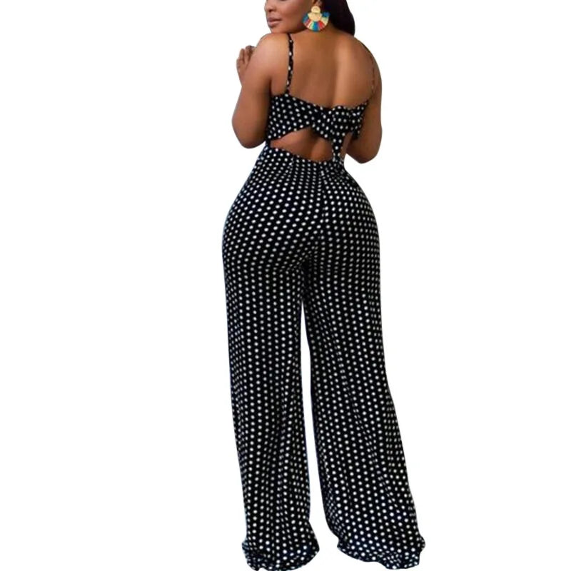 Backless Wrapping Jumpsuit