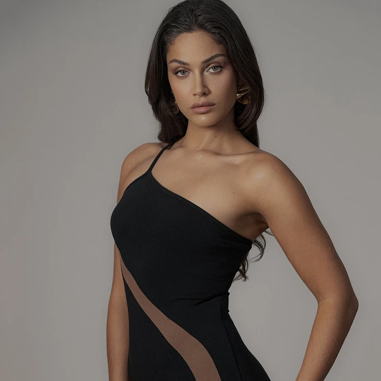 Off-shoulder Backless Long Dress