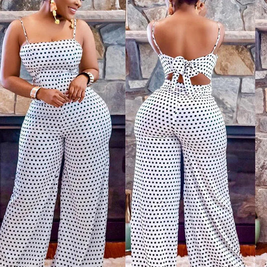 Backless Wrapping Jumpsuit