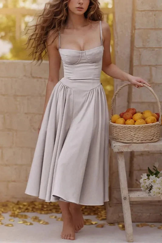 Spaghetti Strap Long Dresses