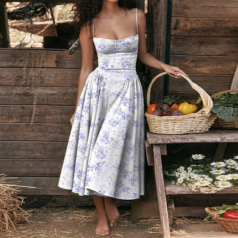 Spaghetti Strap Long Dresses
